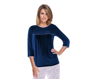 Bluza piżamy wiskozowej - NICOLE