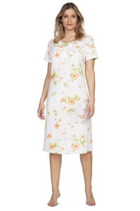 Koszula nocna damska 100% bawełna - JANA - różne kolory 