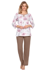 Piżama damska bawełniana - Olivia - różne kolory