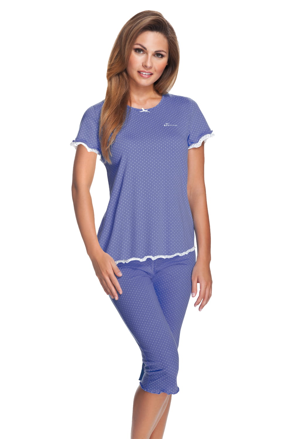 Piżama damska bawełna/modal - MARION - różne kolory