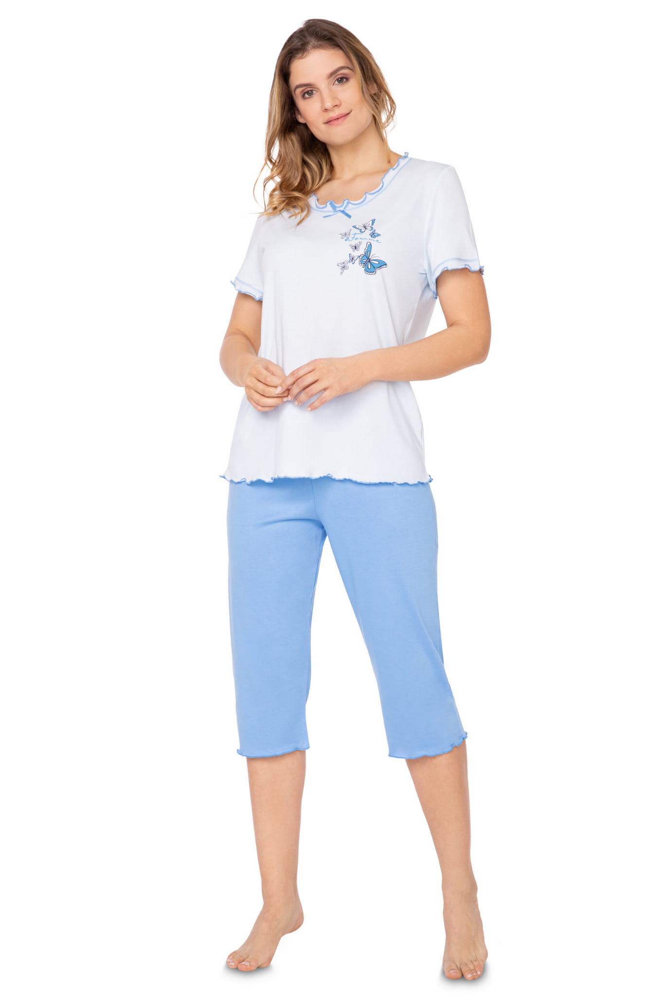 Piżama damska bawełna z modalem - CELINA