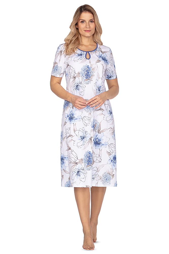 Koszula nocna 100% bawełna - Olivia - różne kolory