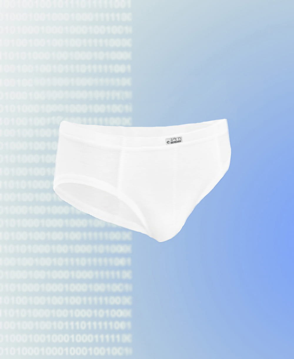 Slipy chłopięce gładkie białe