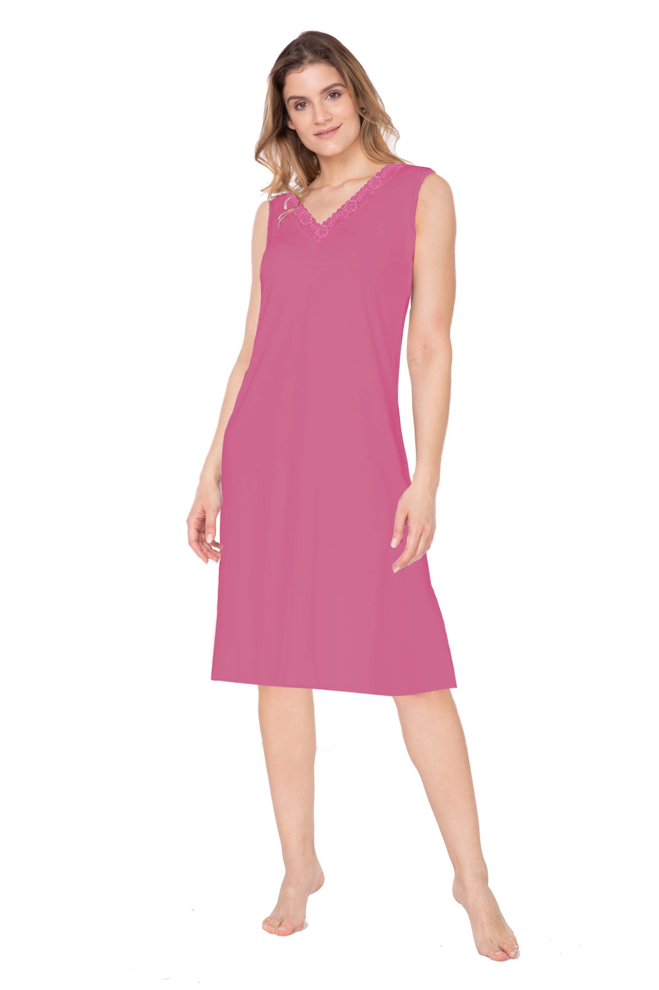 Koszula nocna Gloria - bawełna/modal - różne kolory